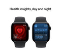 Apple Watch Series 10 GPS 46mm Aluminium Case Jet Black Sport Band S/M
