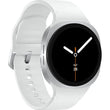 SAMSUNG Galaxy Watch8 BT with Bixby - White/ Silver 44mm Waterproof (IP68)