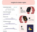 FITBIT Versa 3 Smart Watch with Alexa & Google Assistant - Pink Clay & Soft Gold