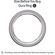 Oura Ring 4 Bluetooth Smart Ring Health Tracker Silver Size 8