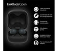 SONY LinkBuds Open Wireless Bluetooth Earbuds - Black