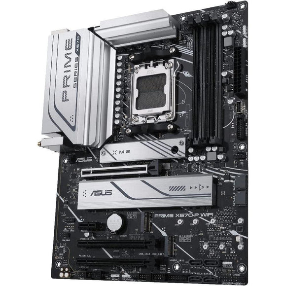 ASUS PRIME X670-P WIFI AMD X670 Ryzen AM5 ATX Gaming Motherboard