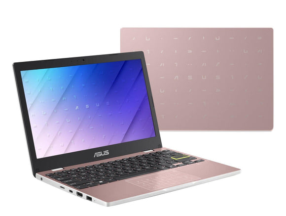 ASUS E210 Laptop 11.6 Inch  N4020 HD 4 GB RAM 64 GB eMMC - Pink
