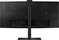 SAMSUNG ViewFinity S6  Wide Quad HD 34" Curved VA LCD Monitor - Black