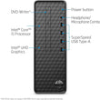 HP Desktop PC Slim S01-pF2003na Core i3-12100 8GB RAM 256GB SSD Win 11 - Student Computers
