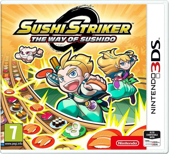 Sushi Striker Nintendo The Way of Sushido (Nintendo 3DS) NEW Retail Boxed