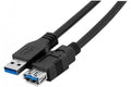 USB 3.0 A Male to A Female External Cord 3m X3