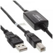 Active USB2.0 A to B cable - 10m Cable 149216-HY