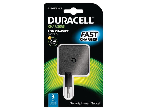 Duracell DRACUSB2-EU Fast mobile device charger X2