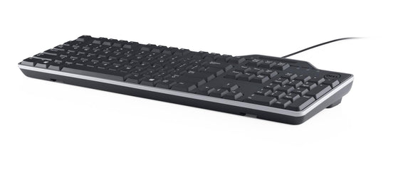 Dell USB Keyboard QWERTY (UK) USB smart key KB813 New Black