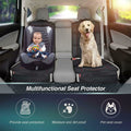 Pet Seat Cover Non-Slip Silicone Protector- Black NEW